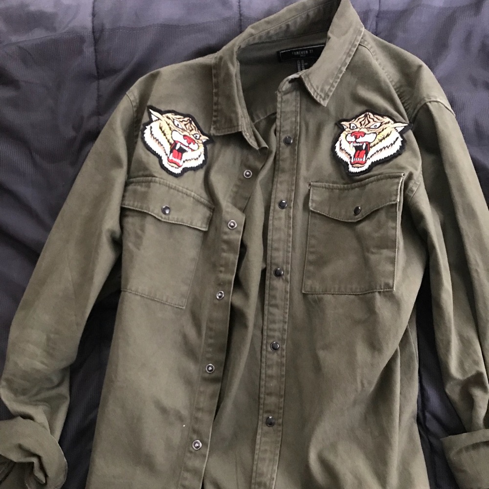 Forever 21 Tiger Jacket